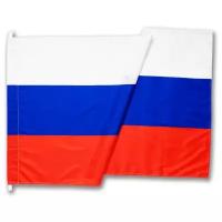 Флаг России (РФ) 90 на 135 см из полиэфирного шелка