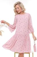 Платье DStrend, размер 52, розовый