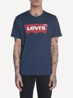 Футболка Levi's GRAPHIC SET-IN, размер M, синий, красный