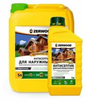 Антисептик Zerwood ANR-9 для наружных работ 1 л