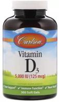 Carlson Vitamin D3 5000 IU 360 капсул