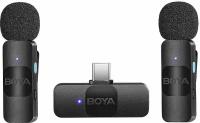 Беспроводная микрофонная система BOYA BY-V20 USB-C