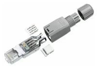 Коннектор полевой RF45 IP 20 R&M (RJ45) разъем ithernet