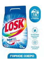 Стиральный порошок Losk, 2.7 кг, автомат, Горное озеро Active-Zyme