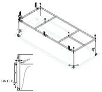 Cezares Металлический каркас для акриловой ванны CETINA-140-MF