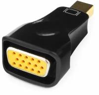 Переходник/адаптер Cablexpert mini DisplayPort - VGA (A-mDPM-VGAF-01), 0.04 м, черный