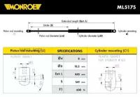 Амортизатор багажника Monroe ml5175 для Skoda Fabia I