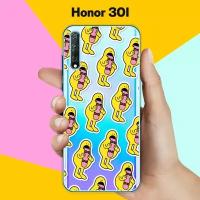 Силиконовый чехол на Honor 30I Желтый человечек / для Хонор 30 Ай