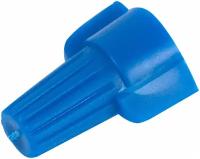 DUWI Зажим соединительный с лепестками СИЗ-Л-2 4.5-12 мм, ПВХ, цвет синий, 10 шт