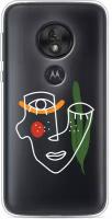 Силиконовый чехол на Motorola Moto G7 Play / Моторола Мото G7 Плей 