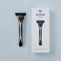 Станок для бритья мужской бритва мужская многоразовая WILDER MAN A5L