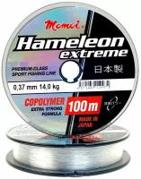 Монофильная леска для рыбалки Momoi Hameleon Extreme 0.37 мм, 14.0 кг, 100 м, летняя леска, 1 шт