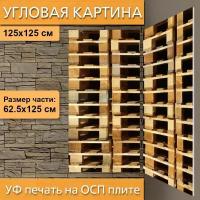 Угловая модульная картина 