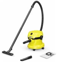 Пылесос Karcher WD 2 Plus V-12/4/18, желтый (1.628-000.0)