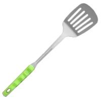 Лопатка кухонная зеленая ручка 38 см