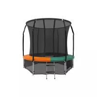 Каркасный батут Eclipse Space Twin 8FT 244х244х230 см, green/orange