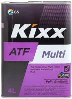 Масло трансмиссионное Kixx ATF Multi АКПП синтетическое 4 л