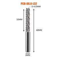 Dreanique рашпильная фреза кукуруза (6x32x60x6) PCB-D6.0-L32 39806