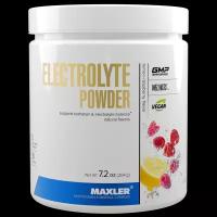 Предтренировочный комплекс Maxler Electrolyte Powder лимон-малина 204 г 350 мл