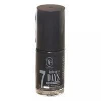 TF Cosmetics лак для ногтей 7 days Color Gel, 8 мл, №252 черный