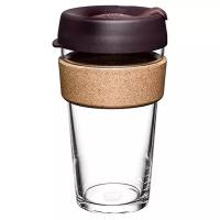 Термокружка KeepCup Brew Cork Edition, 0.454 л, прозрачный