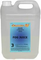 ADJ Fog Juice 3 heavy - 5 Liter Жидкость для дым-машины