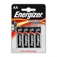 Батарейка Energizer Alkaline Power AA, в упаковке: 4 шт