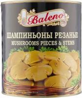 Шампиньоны резаные Baleno консервированные, 3000мл