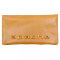 Портмоне Apache, фактура тиснение, коричневый