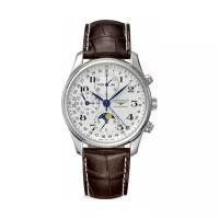 Наручные часы LONGINES The Longines Master Collection, белый, серебряный