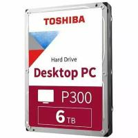Жесткий диск HDD Toshiba P300 HDWD260UZSVA/SATA III/6 TB 5400об/мин