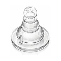 Соска Philips AVENT Essential силиконовая для густых жидкостей SCF968/24 6м+, 2 шт