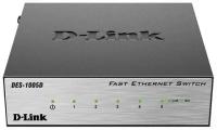 D-Link Сетевое оборудование DES-1005D O2B Неуправляемый коммутатор с 5 портами 10 100BASE-TX