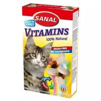 Добавка в корм SANAL Vitamins для кошек и котят