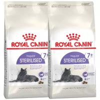 ROYAL CANIN STERILISED 7+ для пожилых кастрированных котов и стерилизованных кошек старше 7 лет (3,5 + 3,5 кг)