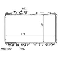 SGHD0001FD SAT Радиатор Honda Civic 05-12 / Civic USA 05-08