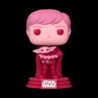 Фигурка Funko POP Luke Skywalker with Grogu из серии Star Wars Valentines 494