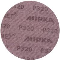 Диск шлифовальный Mirka Abranet d125 мм P320 на липучку сетчатая основа (5 шт.)