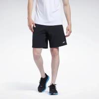 Шорты спортивные Reebok для мужчин, Размер:XL, Цвет:черный, Модель:WOR WOVEN SHORT