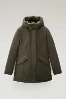 Пуховик Woolrich, размер S, зеленый