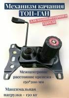 Механизм качания для кресла, межцентровое расстояние крепежа 150х200 мм