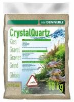 Dennerle Грунт Dennerle CRYSTAL QUARTZ GRAVEL, природный белый, 10 кг