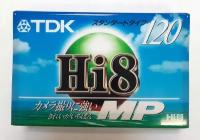 Видеокассета HI8 TDK P6-120HMPR, 8 мм