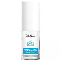 Sally Hansen Базовое покрытие No More Stains Spray-On Base Coat, 11 мл, прозрачный