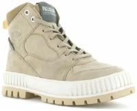 Ботинки женские Palladium Pallashock Hi SNK 98357-223 кожаные бежевые