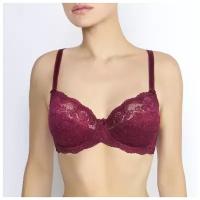 Бюстгальтер Senselle by Felina Summer Rose Lace, размер 90E, burgundy