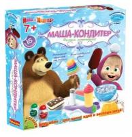 Французские опыты Науки с Буки Bondibon, Маша и медведь, (15 экспериментов) Маша-кондитер, арт 8003