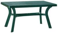 Обеденный пластиковый стол Siesta Garden Roma, зеленый
