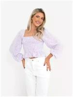 Блуза BRAVE SOUL, размер 8 (XS), фиолетовый
