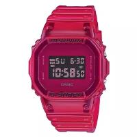 Наручные часы CASIO G-Shock DW-5600SB-4, красный, розовый